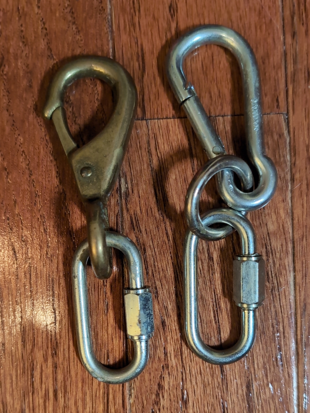 Heavy Duty Metal Keychain Clips Keyrings Tools